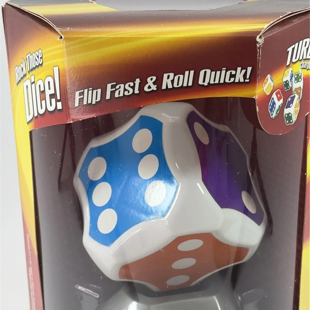 NIB Yahtzee Turbo 2006 Hasbro Electronic Talking Dice Game
